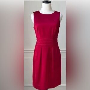 Banana Republic Rich Red Midi Dress